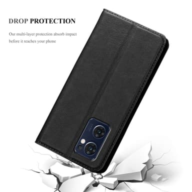 Oppo FIND X5 LITE / Reno7 5G Skal Fodral Case (Svart)