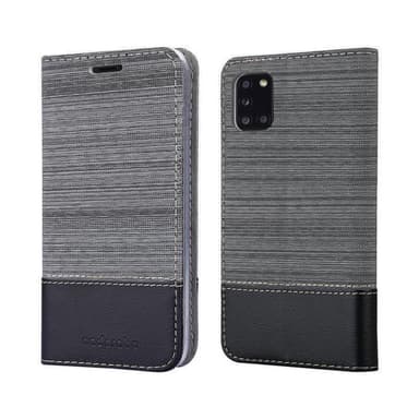 Samsung Galaxy A31 Plånboksfodral Skal (Grå)