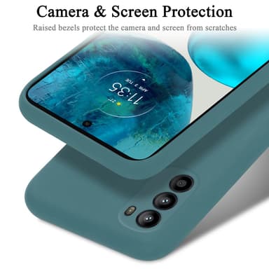 Motorola MOTO G52 4G / G82 5G Skal Fodral Case (Grön)