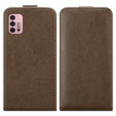 Motorola MOTO G10 / G30 Flipfodral Skal (Brun)