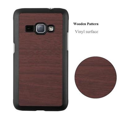 Samsung Galaxy J1 2016 Skal Fodral Case (Brun)