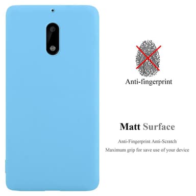 Skal Nokia 6 2017 Fodral Case (Blå)