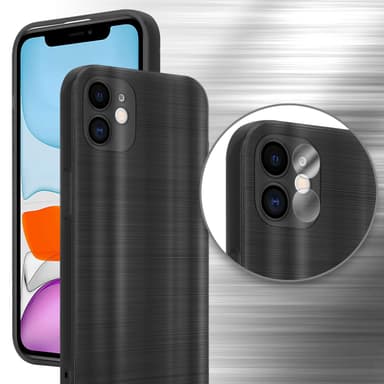 iPhone 11 Skal Fodral Case (Svwart)
