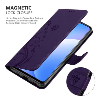 Xiaomi Mi 10T LITE Plånboksfodral Skal (Lila)