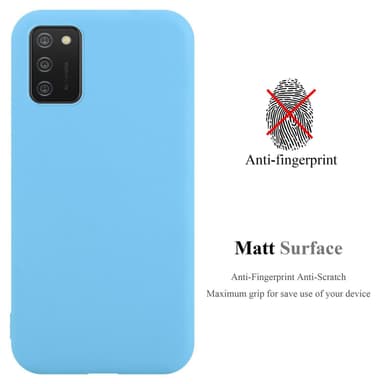 Skal Samsung Galaxy A02s Fodral Case (Blå)