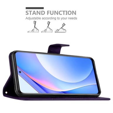 Xiaomi Mi 10T LITE Plånboksfodral Skal (Lila)