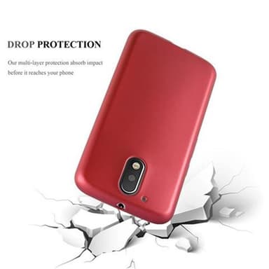 Skal Motorola MOTO G4 / G4 PLUS Fodral Case (Röd)