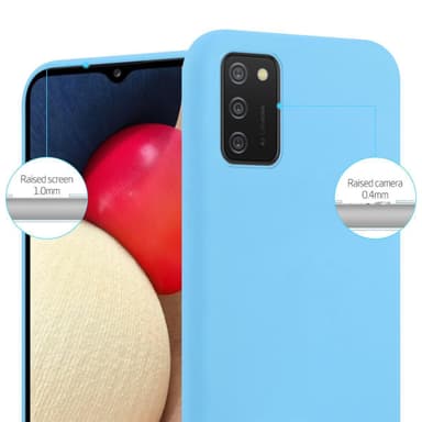 Skal Samsung Galaxy A02s Fodral Case (Blå)