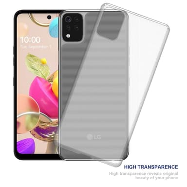 LG K42 Skal Fodral Case (Transparent)