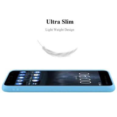 Skal Nokia 6 2017 Fodral Case (Blå)