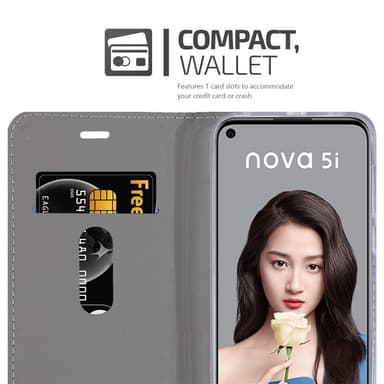 Huawei NOVA 5i / P20 LITE 2019 Plånboksfodral Skal