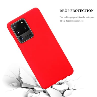 Skal Samsung Galaxy S20 ULTRA Fodral Case (Röd)