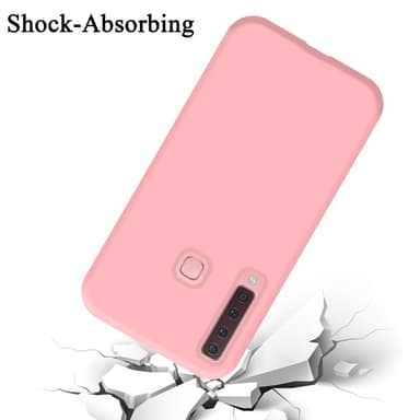 Samsung Galaxy A9 2018 Skal Fodral Case (Rosa)