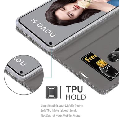 Huawei NOVA 5i / P20 LITE 2019 Plånboksfodral Skal