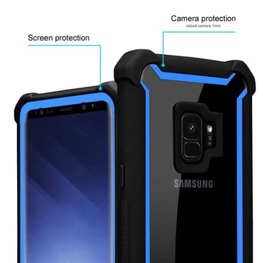 Samsung Galaxy S9 Skal Fodral Case (Svart)