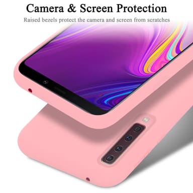 Samsung Galaxy A9 2018 Skal Fodral Case (Rosa)