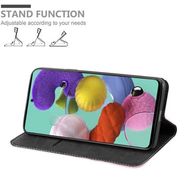 Samsung Galaxy A51 4G / M40s Skal Fodral Case (Rosa)