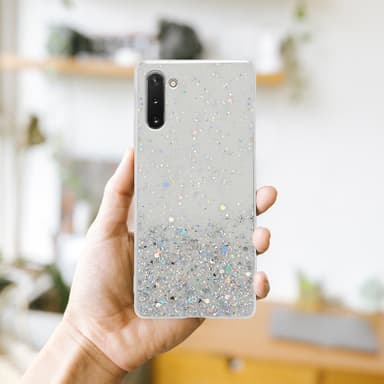 Samsung Galaxy NOTE 10 Skal Fodral Case (Transparent)