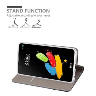 LG STYLUS 2 Plånboksfodral Skal (Blå)