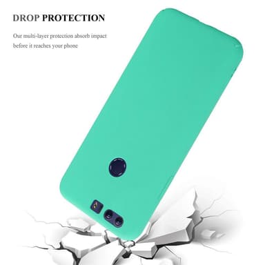 Honor 8 / 8 PREMIUM Skal Fodral Case (Grön)