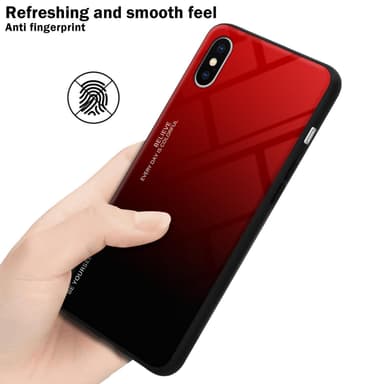 iPhone XS MAX Skal Fodral Case (Svart)