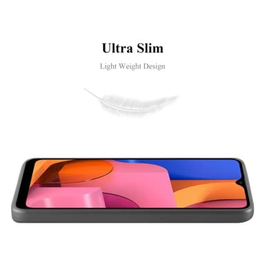 Skal Samsung Galaxy A20s Fodral Case (Grå)