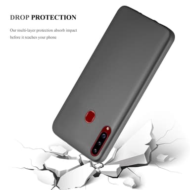 Skal Samsung Galaxy A20s Fodral Case (Grå)