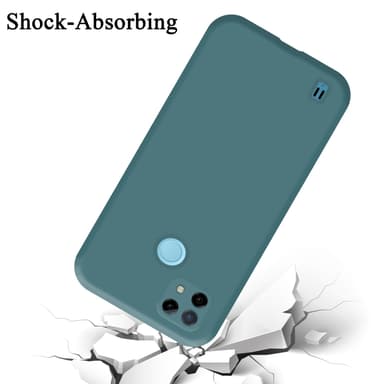 Realme C21 Skal Fodral Case (Grön)