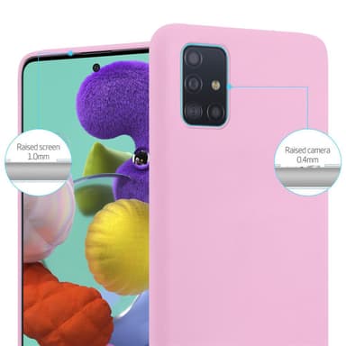 Skal Samsung Galaxy A51 5G Fodral Case (Rosa)