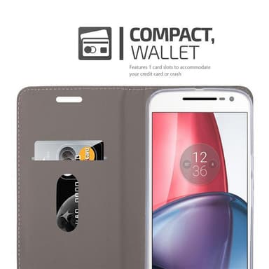 Motorola MOTO G4 / G4 PLUS Plånboksfodral Skal (Blå)