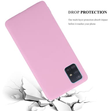 Skal Samsung Galaxy A51 5G Fodral Case (Rosa)