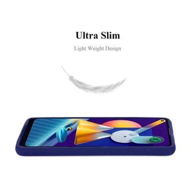 Skal Samsung Galaxy A11 / M11 Fodral Case (Blå)