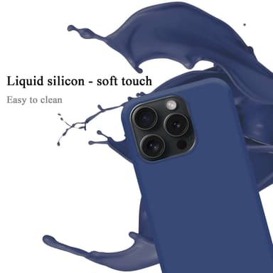 iPhone 15 PRO MAX Skal Fodral Case (Blå)