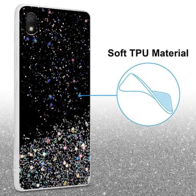 Xiaomi RedMi 9A / RedMi 9AT Skal Fodral Case (Svart)
