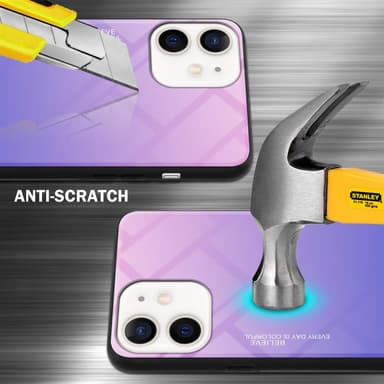 iPhone 12 MINI Skal Fodral Case (Svart)