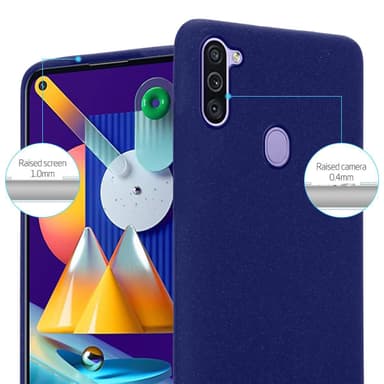 Skal Samsung Galaxy A11 / M11 Fodral Case (Blå)