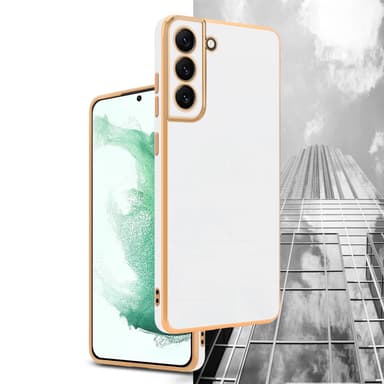 Samsung Galaxy S21 5G Skal Fodral Case (Vit)