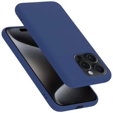 iPhone 15 PRO MAX Skal Fodral Case (Blå)