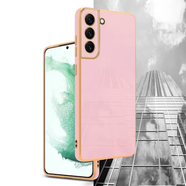 Samsung Galaxy S22 Skal Fodral Case (Rosa)