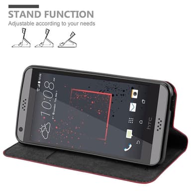 HTC Desire 530 / 630 Skal Fodral Case (Röd)
