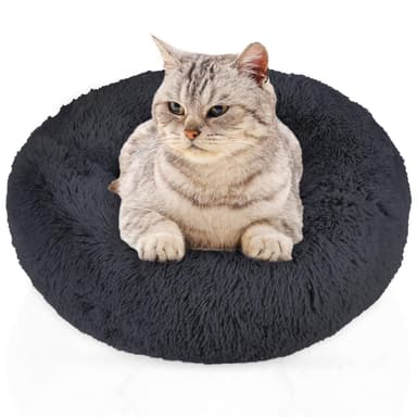 Hundbädd Kattbäddskudde Hund Katt Soffa 80cm (mörkgrå)
