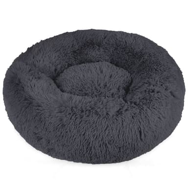 Hundbädd Kattbäddskudde Hund Katt Soffa 60cm (mörkgrå)