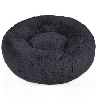 Hundbädd Kattbäddskudde Hund Katt Soffa 80cm (mörkgrå)