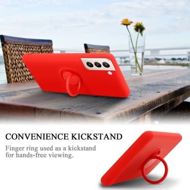 Skal Samsung Galaxy S24 PLUS Fodral Case (Röd)