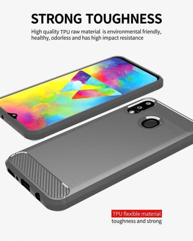 Samsung Galaxy A10s / M01s Skal Fodral Case (Grå)