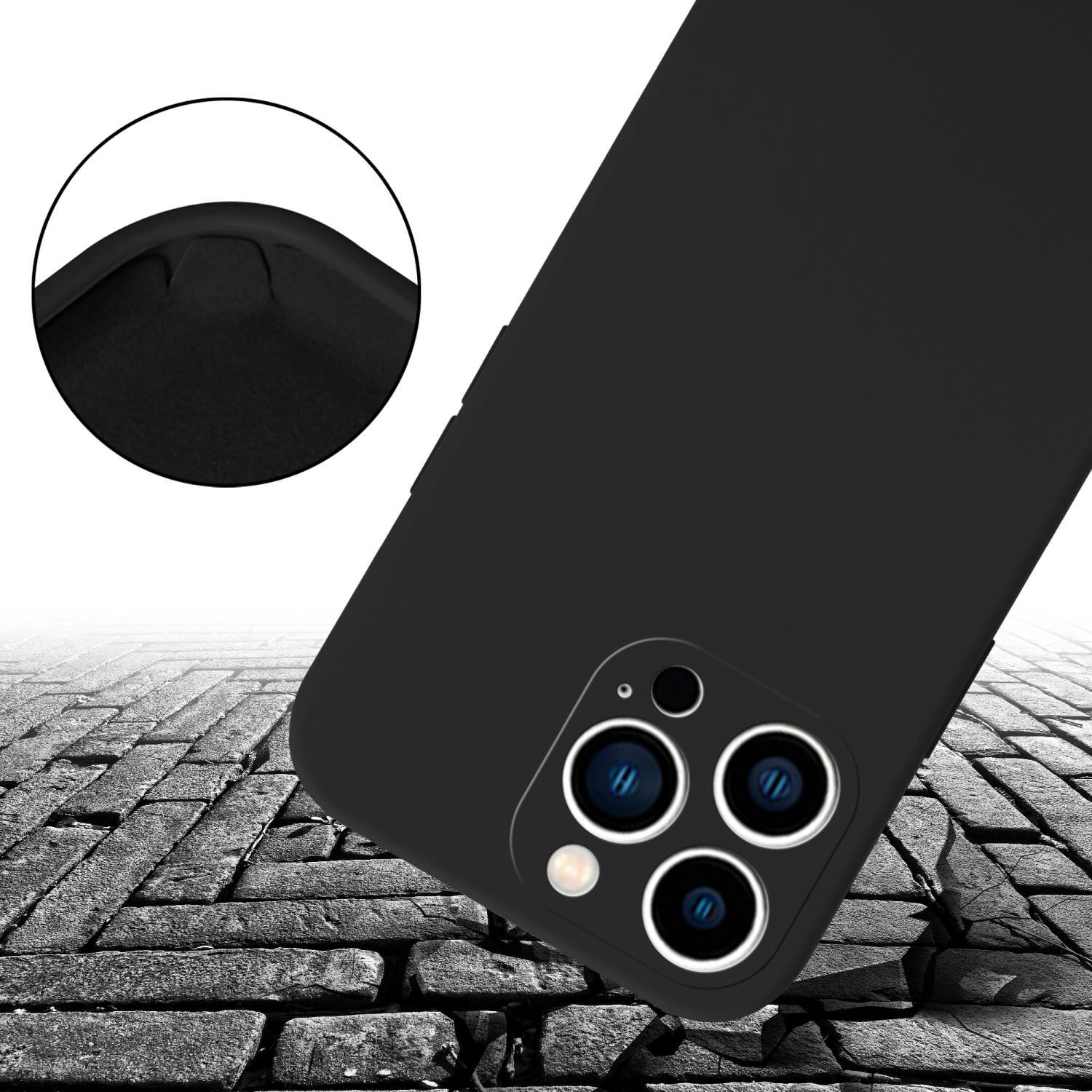 iPhone 14 PRO Skal Fodral Kedja (Svart)