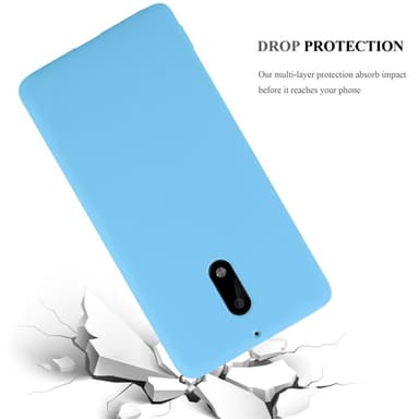 Skal Nokia 6 2017 Fodral Case (Blå)