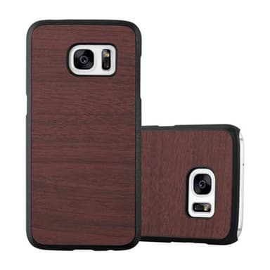 Samsung Galaxy S7 Skal Fodral Case (Brun)