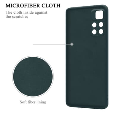 Skal Xiaomi POCO M4 PRO 5G Fodral Case (Grön)