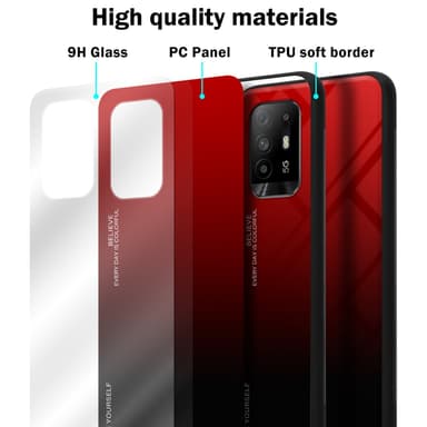 Oppo A94 5G Skal Fodral Case (Svart)